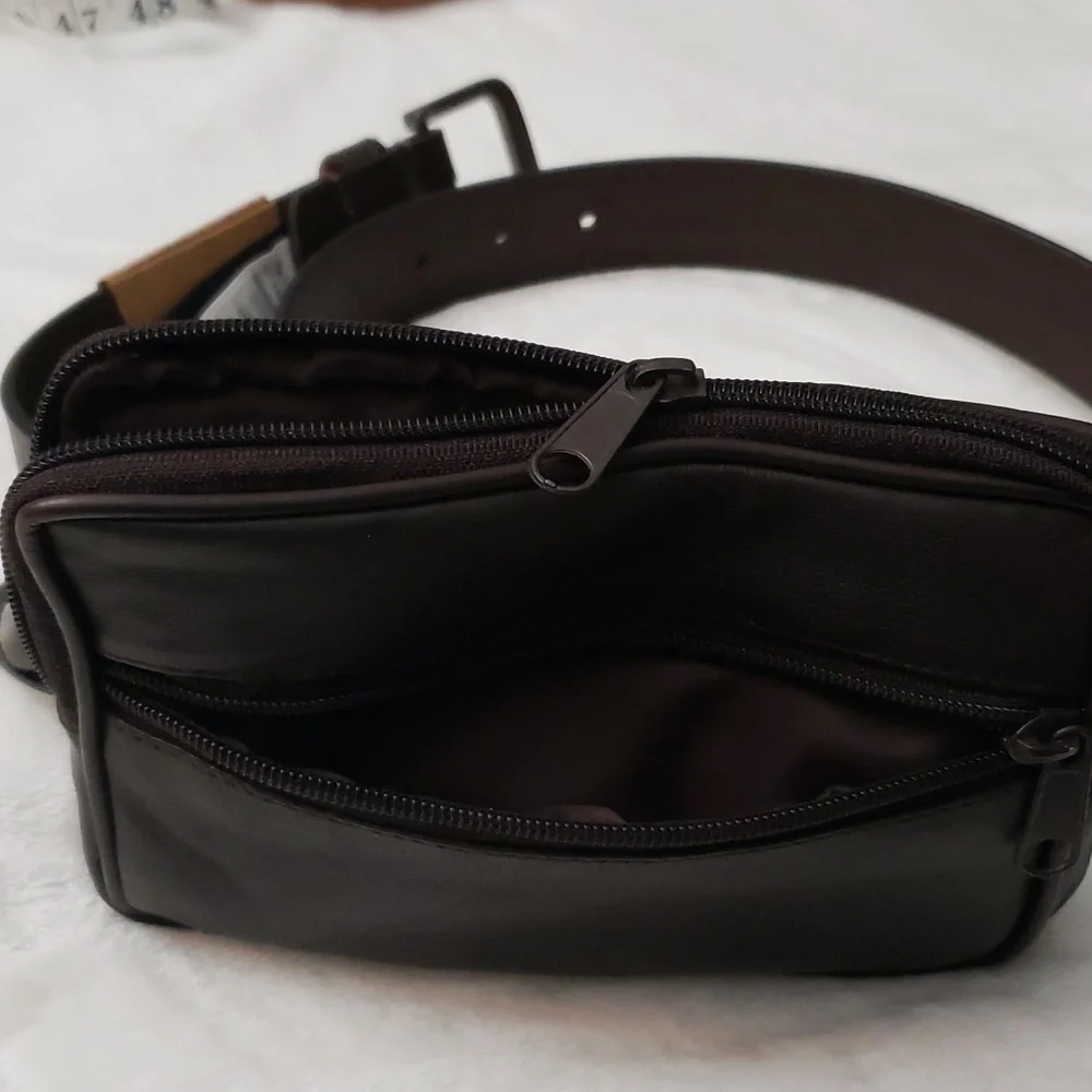 Genuine leather Belt/Fanny Pack (size‎ S/M) 38ins